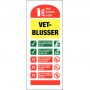 Info Blusser Vet sticker